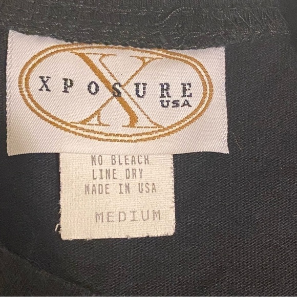 Vintage Women’s Animal Theme Pattern Short Sleeves Crew Neck T-shirt Black M - Picture 5 of 10